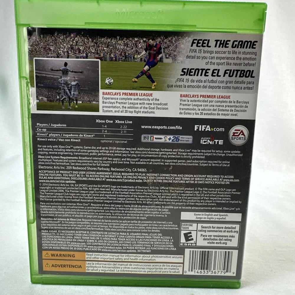 FIFA 15 (Microsoft Xbox One, 2014)